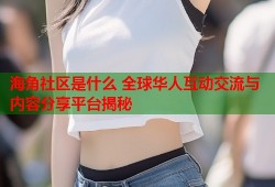 海角社区是什么 全球华人互动交流与内容分享平台揭秘