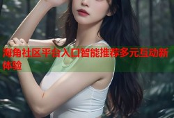 海角社区平台入口智能推荐多元互动新体验