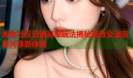海角社区日销冠军玩法揭秘高效交流资源共享新体验