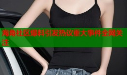 海角社区爆料引发热议重大事件全网关注