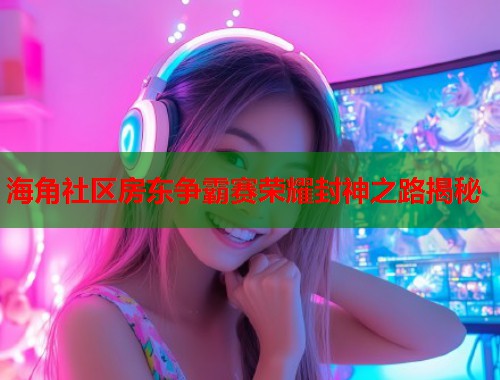 海角社区房东争霸赛荣耀封神之路揭秘