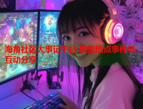 海角社区大事记平台 聚焦热点事件与互动分享