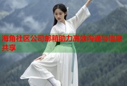 海角社区公司邮箱助力高效沟通与信息共享