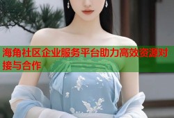海角社区企业服务平台助力高效资源对接与合作