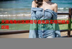 天涯海角社区邮箱号查询及实用功能全攻略