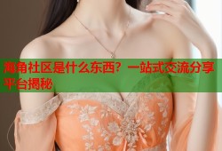 海角社区是什么东西？一站式交流分享平台揭秘