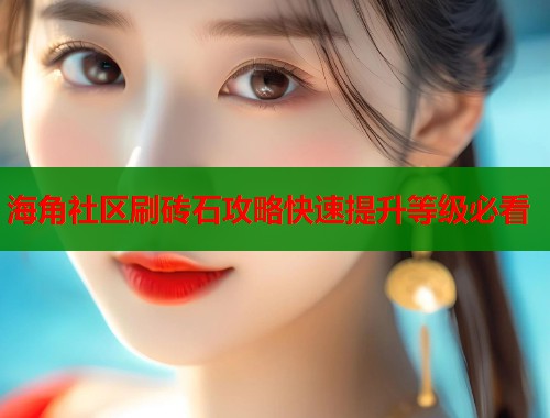 海角社区刷砖石攻略快速提升等级必看