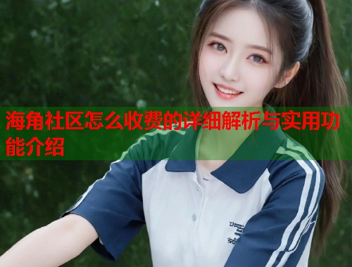 海角社区怎么收费的详细解析与实用功能介绍