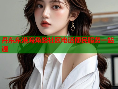 丹东东港海角路社区电话便民服务一站通