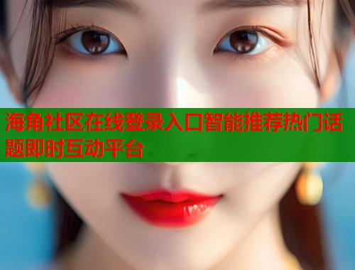 海角社区在线登录入口智能推荐热门话题即时互动平台