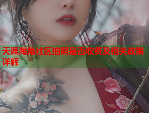 天涯海角社区拍照是否收费及相关政策详解