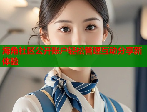 海角社区公开账户轻松管理互动分享新体验